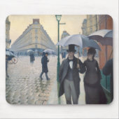 Caillebotte Rue de Paris, temps de pluie Muismat (Voorkant)