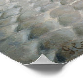 Caillebotte Rue de Paris, temps de pluie Poster (Hoek)