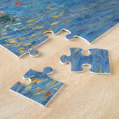 Caillebotte - Seine bij Argenteuil, Aangemeerde bo Legpuzzel (Zijkant)
