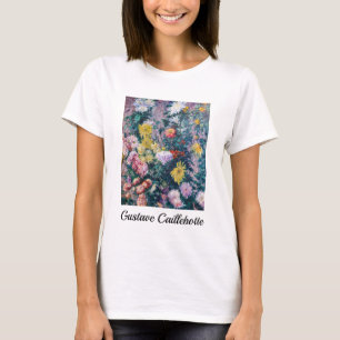 Caillebotte - Witte en Gele Chrysanten T-shirt
