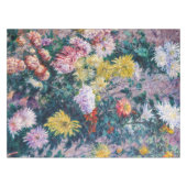 Caillebotte - Witte en Gele Chrysanten Tafelkleed (Voorkant (Horizontaal))