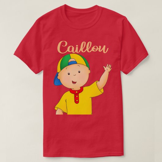 Caillou caillou meme caillou anderson verjaardagsc t-shirt (Design voorkant)