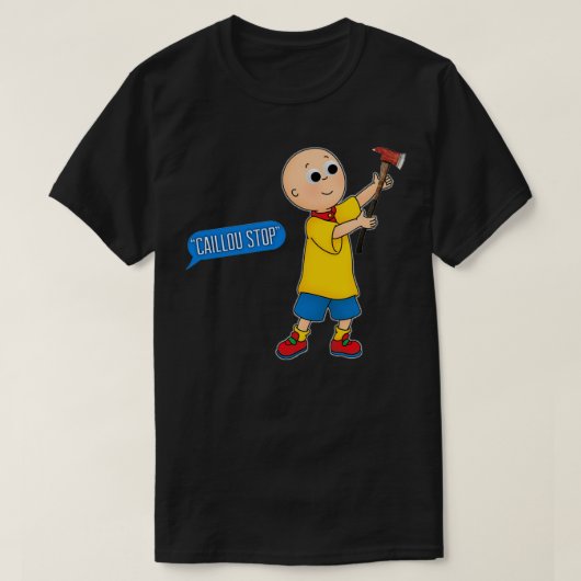 Caillou meme t-shirt (Design voorkant)
