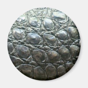 Caiman Crocodile Faux Alligator-Skin Design Magneet