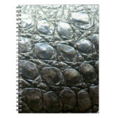 Caiman Crocodile Faux Alligator-Skin Design Notitieboek (Voorkant)