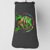 Caiman Golf Head Hoesje - Blijf kalm, blijf sterk Golfheadcover (Draai 90)