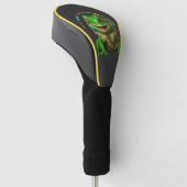 Caiman Golf Head Hoesje - Blijf kalm, blijf sterk Golfheadcover (Schuin)