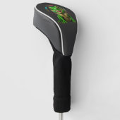 Caiman Golf Head Hoesje - Blijf kalm, blijf sterk Golfheadcover (Schuin)