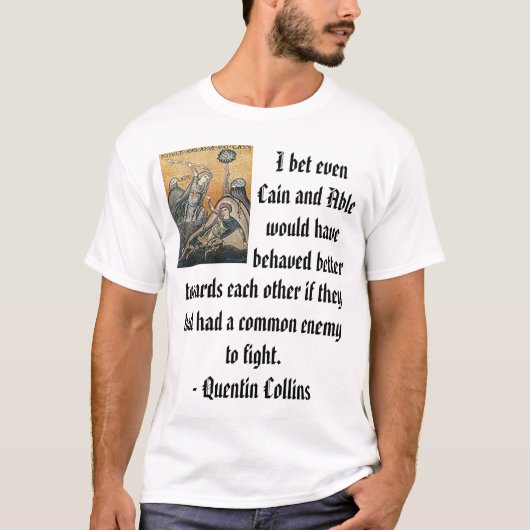 Cain en Abel T-shirt (Voorkant)