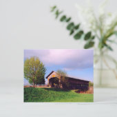 Cain Road Covered Bridge Briefkaart (Staand voorkant)