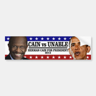 CAIN vs. ONABLE Bumpersticker
