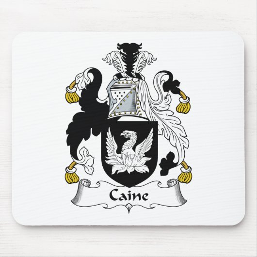 Caine Family Crest Muismat (Voorkant)