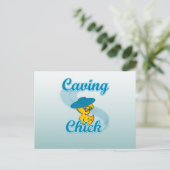Caing Chick #3 Briefkaart (Staand voorkant)