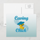 Caing Chick #3 Briefkaart (Voorkant / Achterkant)