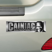 CAINiac voor Herman Cain Bumpersticker (Op auto)