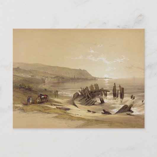 Caiphas kijkt uit naar Mount Carmel Volume II Briefkaart (Voorkant)