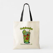 Caipiranha Cocktail – Grappige Tropische Piranha D Tote Bag (Achterkant)