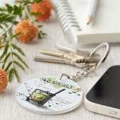 Caipirinha Acrylische Sleutelhanger (Voorkant Rechts)