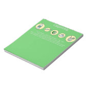 caipirinha , braziliaanse drink notitieblok (Linkerzijde)