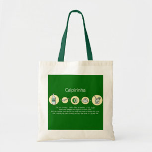 Caipirinha, Braziliaanse drink Tote Bag