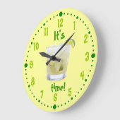 Caipirinha Brazilian Rum Coctail Clock W / Notulen Grote Klok (Hoek)