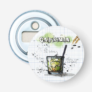 Caipirinha Button Flesopener
