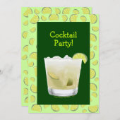 Caipirinha Cocktail Party Uitnodiging (Voorkant / Achterkant)