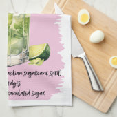 Caipirinha Cocktail Recept Theedoek (Quarter Fold)