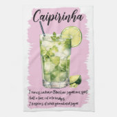 Caipirinha Cocktail Recept Theedoek (Verticaal)