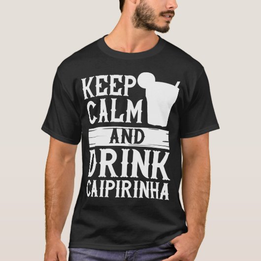 Caipirinha Drink Cocktail Brazilië T-shirt (Voorkant)