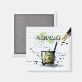 Caipirinha Magneet (Voorkant / Achterkant)