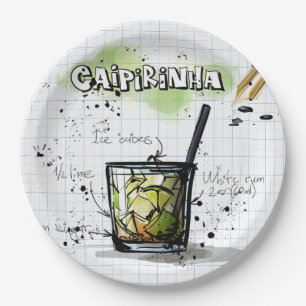 Caipirinha Papieren Bordje