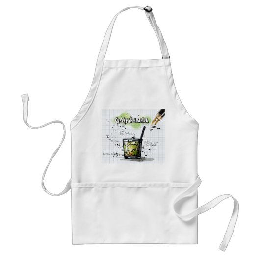 Caipirinha Standaard Schort (Voorkant)