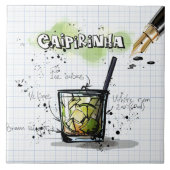 Caipirinha Tegeltje (Voorkant)