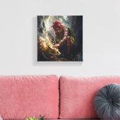 Caipora Canvas Afdruk (Insitu (Woonkamer))