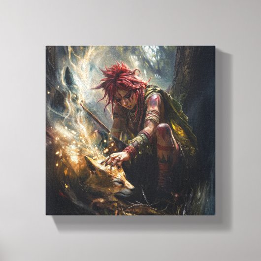 Caipora Canvas Afdruk (Voorkant)