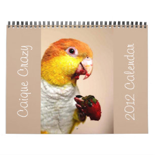 Caique Crazy 2012 Agenda Kalender