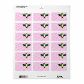 Caïque / Lovebird / Pionus / Parrot Love Etiket (Full Sheet)