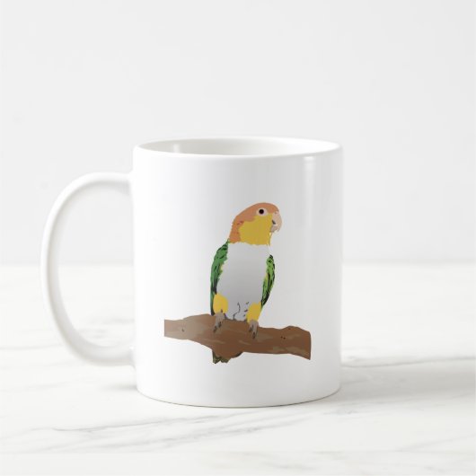 Caique Parrot  Koffiemok (Links)