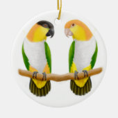Caique Parrot Love Ornament (Voorkant)