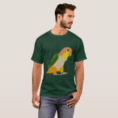 Caique parrot t-shirt (Voorkant volledig)
