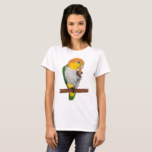 Caique Perching T-shirt (Voorkant volledig)