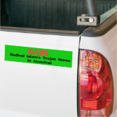 CAIR, het Trojaanse paard van Radicale Islam in Am Bumpersticker (Op Truck)