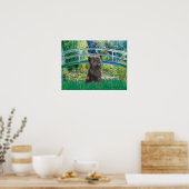 Cairn (Brindle 21) - Lily Pond Brug Poster (Keuken)