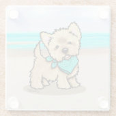 Cairn Cutieface Glass Onderzetter Glazen Onderzetter (Achterkant)