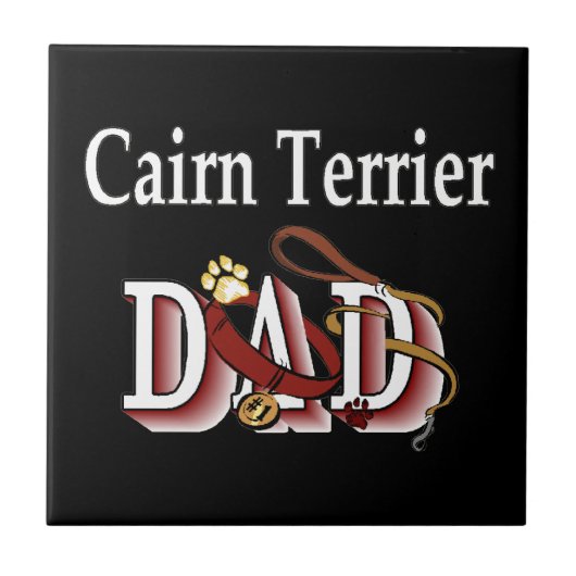 cairn doodvader tegeltje (Voorkant)
