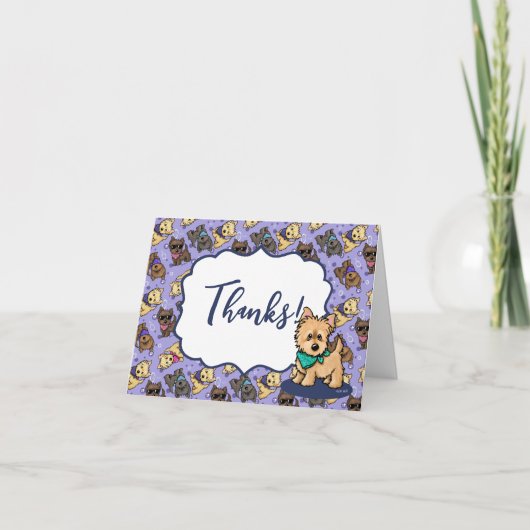 Cairn Parade Dank je wel kaart (Voorkant)