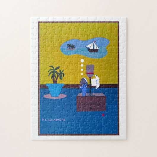 Cairn Pirate Puzzle Legpuzzel (Verticaal)