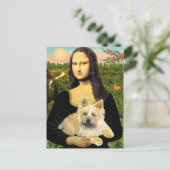 Cairn Terrier 23 - Mona Lisa Briefkaart (Staand voorkant)