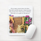 Cairn Terrier Art Gifts Muismat (Met muis)
